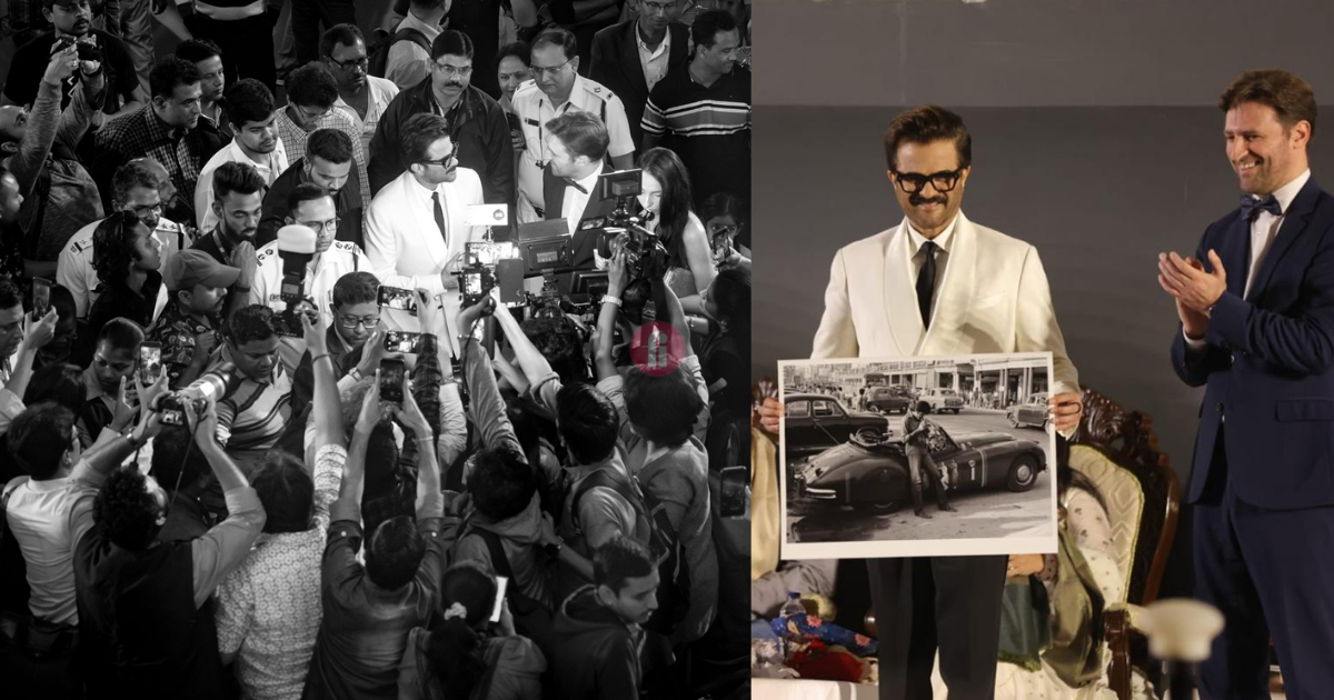 Iconic moment: Anil Kapoor graces the first edition of French Film Festival in Kolkata